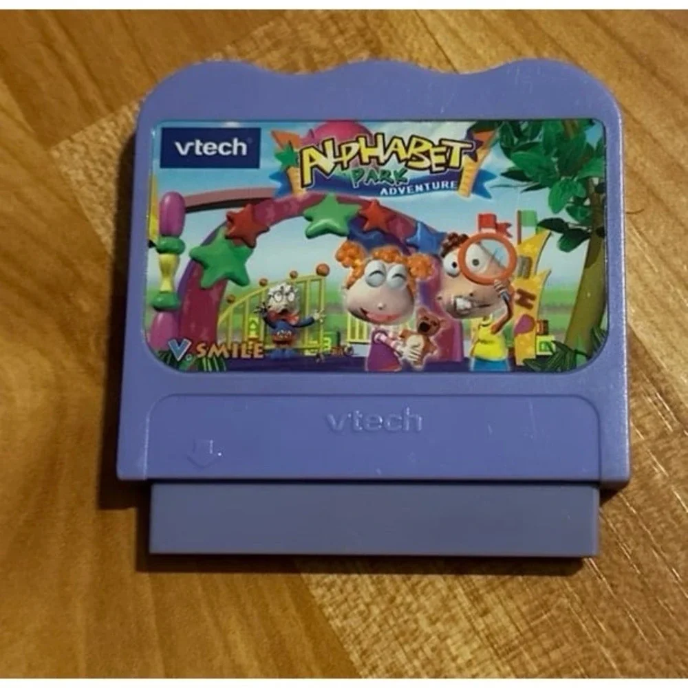 VTECH VSmile Game Cartridge, Alphabet Park Adventure: Letters, Phonics, Vocab...